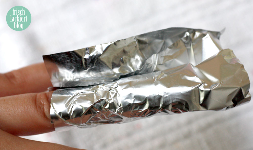 glitzer nagellack und sandlack einfach entfernen