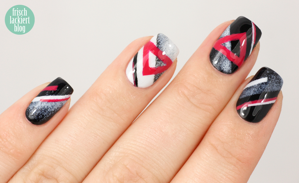 GNTM germanys next topmodel nailart maybelline