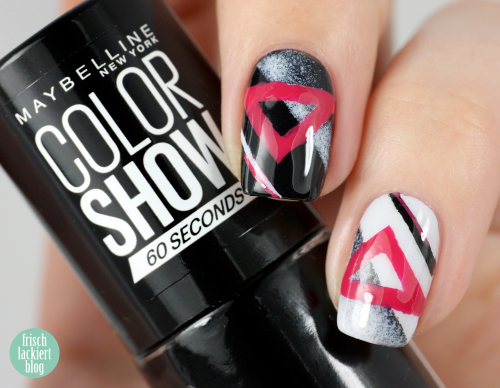 GNTM germanys next topmodel nailart maybelline