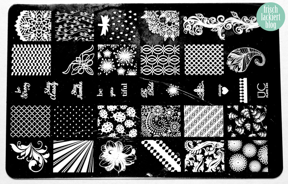 UberChic Stamping Plate