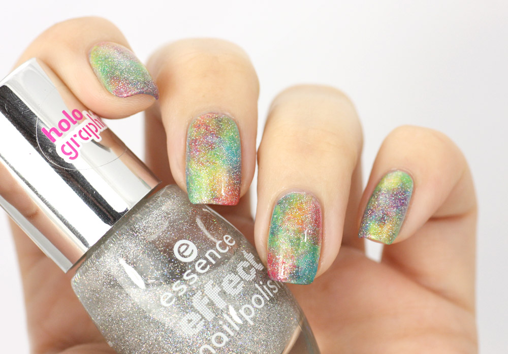 frischlackiert, rainbow nailart DIY sheer tints