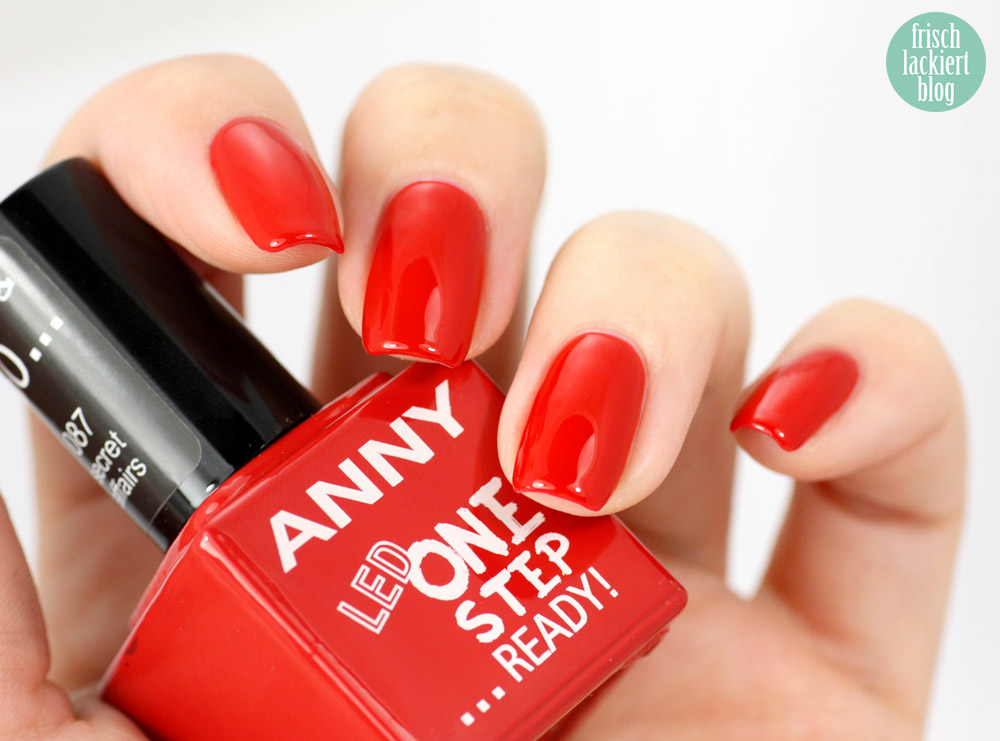 ANNY paint and Go LED Nagellack Secret affairs test vergleich