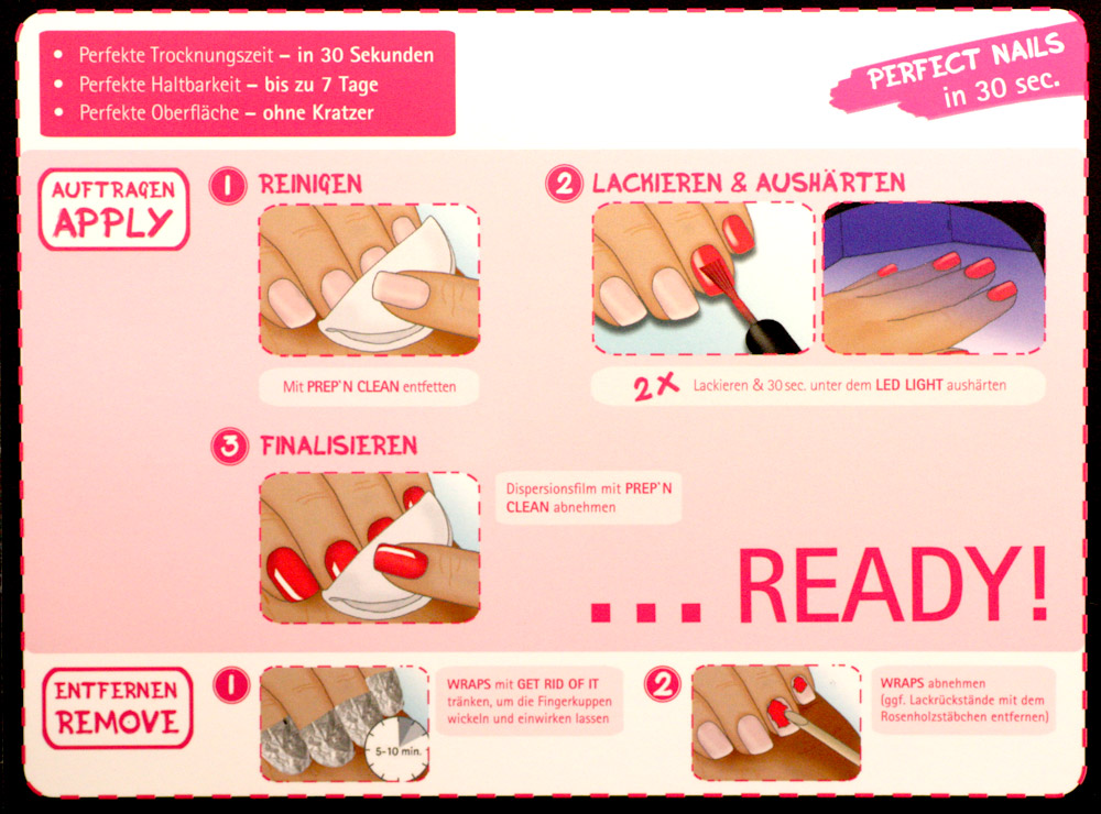 ANNY paint and Go LED Nagellack Secret affairs test vergleich