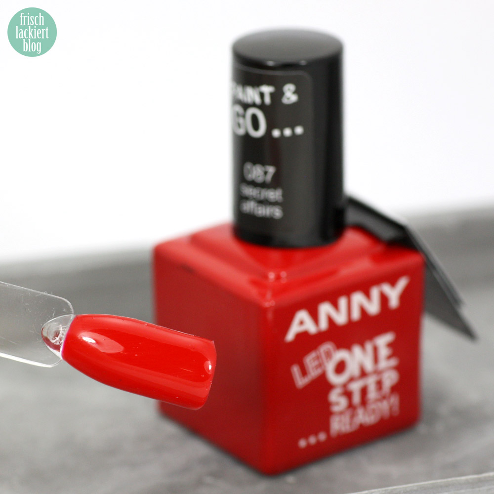 ANNY paint and Go LED Nagellack Secret affairs test vergleich