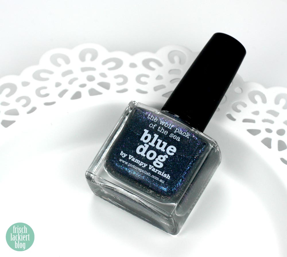 picture polish blue dog