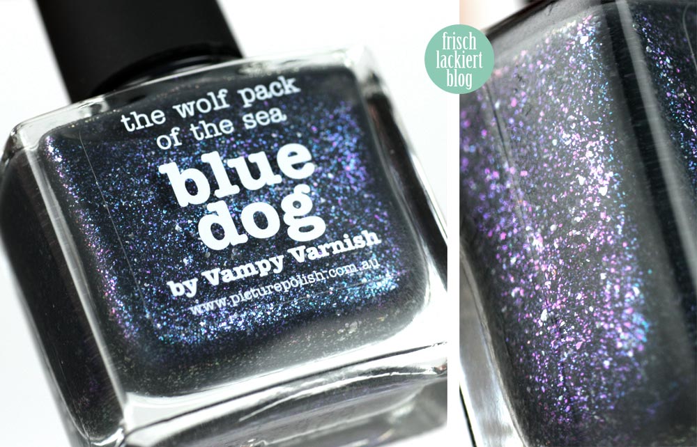 picture polish blue dog