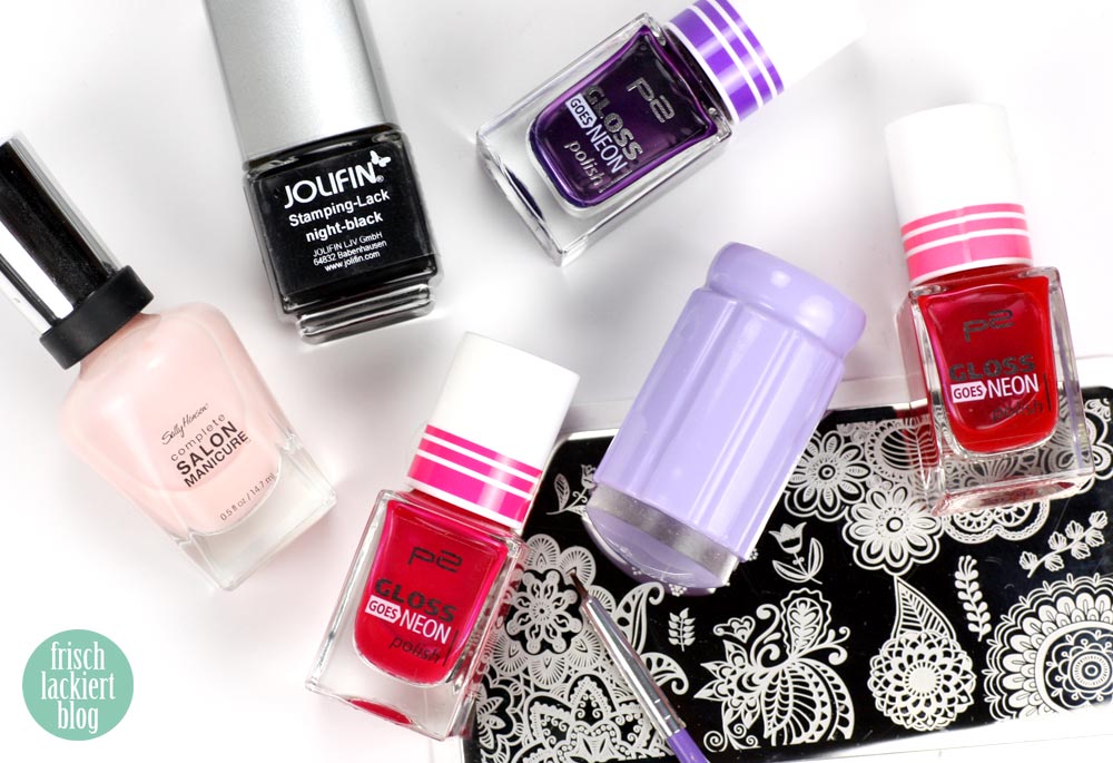 Stamping nailart