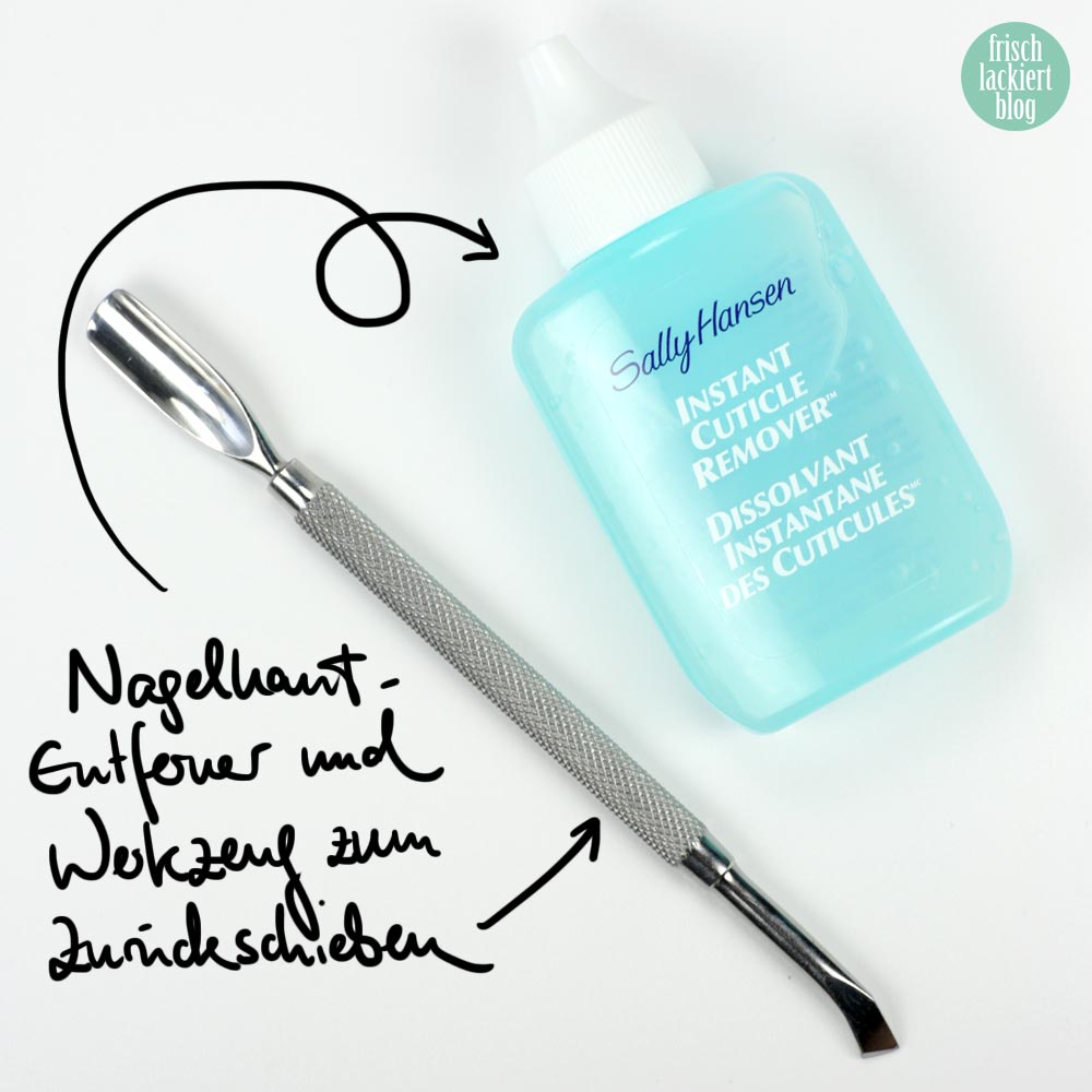 Nagelpflege Schritt für Schritt – Tipps – Hilfe – by frischlackiert