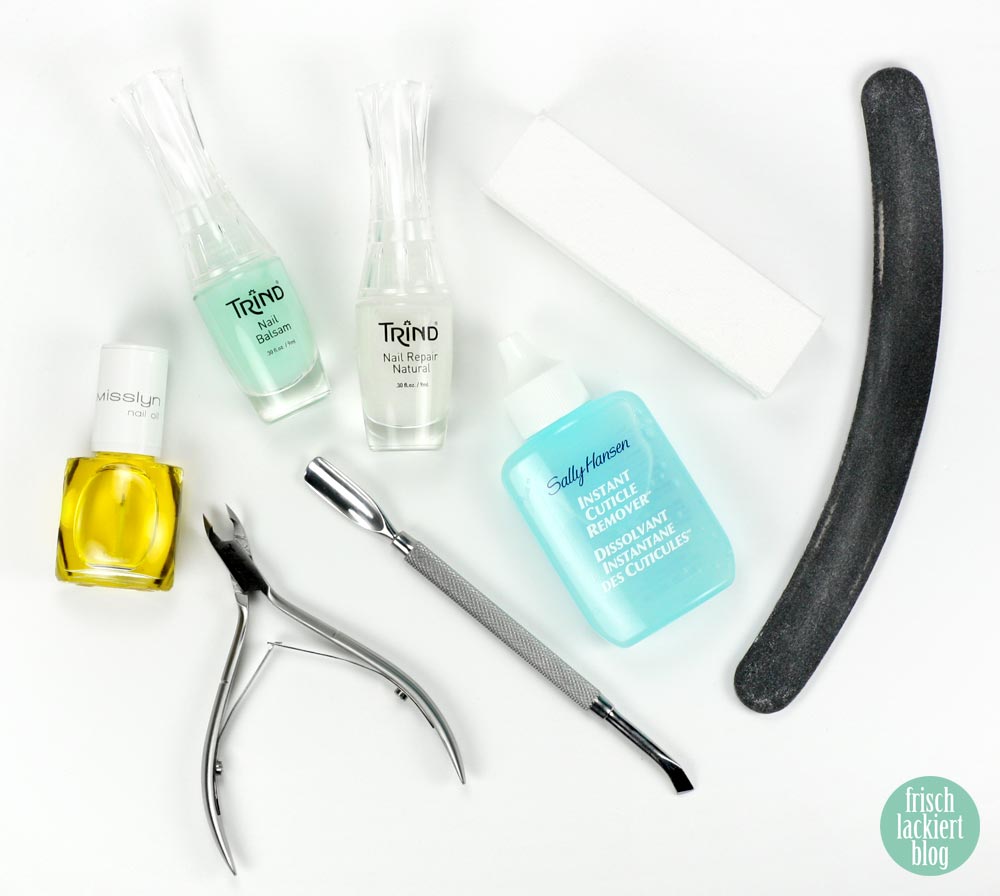 Nagelpflege Schritt für Schritt – Tipps – Hilfe – by frischlackiert