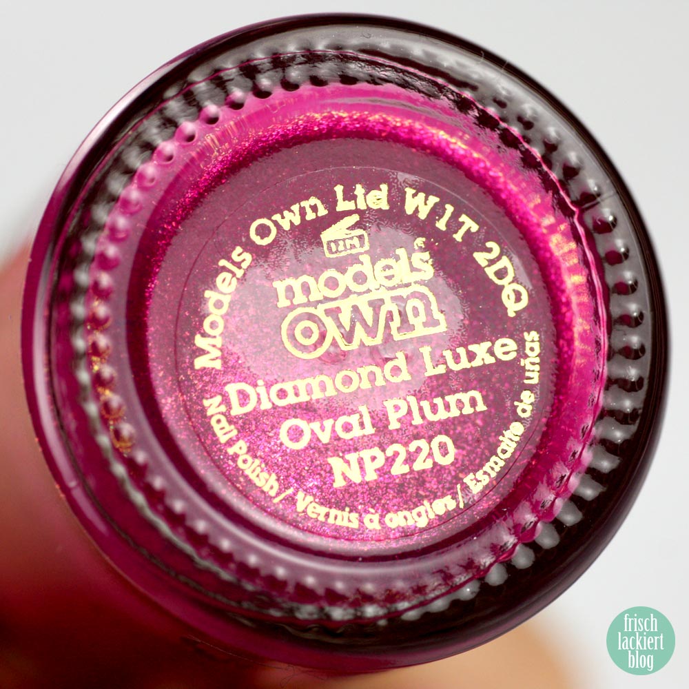 Models Own Diamond Luxe Oval Plum – swatch by frischlackiert