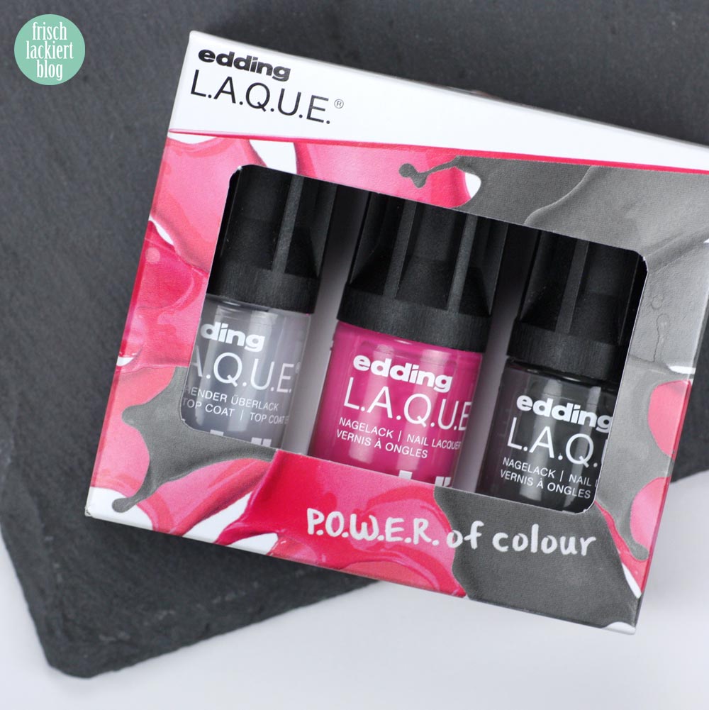 Edding L.A.Q.U..E. – Sommerset Colour R.E.V.O.L.U.T.I.O.N – swatch by frischlackiert