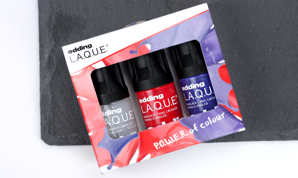 Edding L.A.Q.U.E. – Sommerset Colour E.X.P.L.O.S.I.O.N. – swatch by frischlackiert