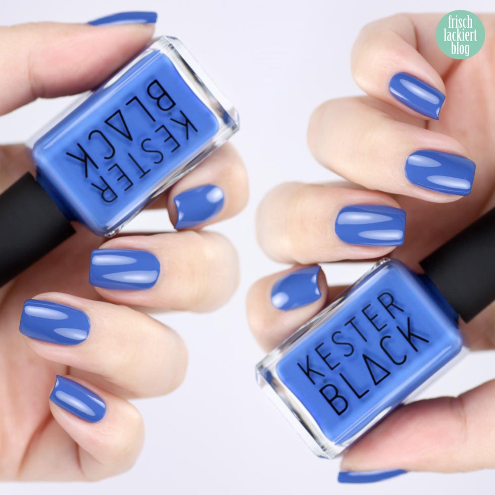 Kester Black – Lapis - swatch by frischlackiert