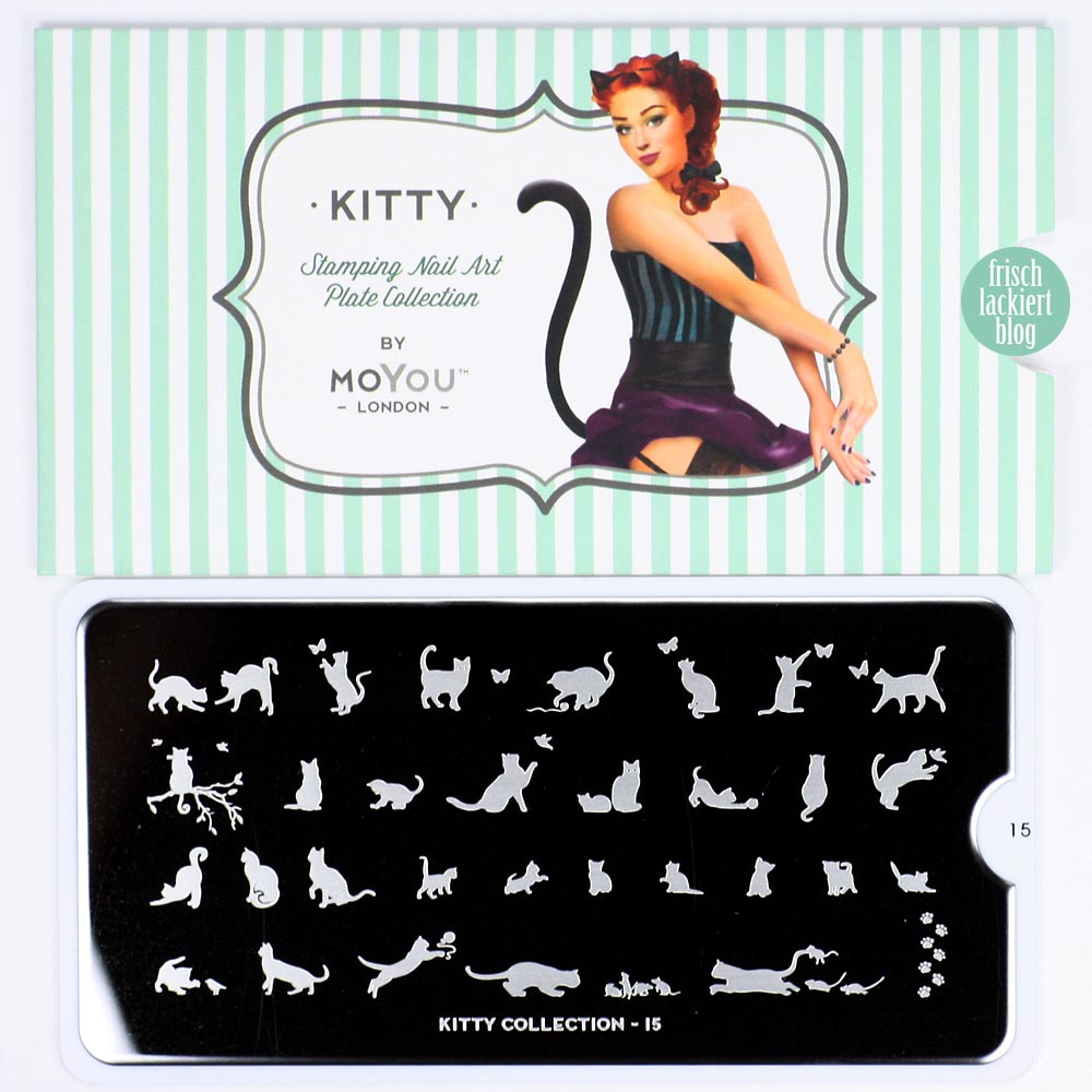 Frischlackiert-Challenge – Katzen Nailart – Cat Naildesign