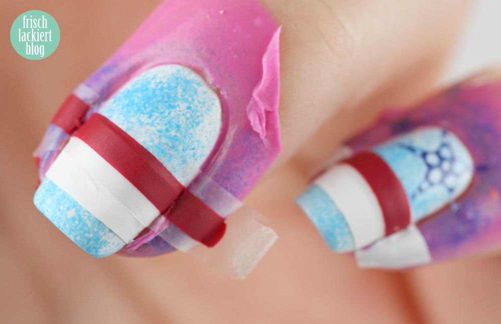 Frischlackiert-Challenge – Maritim Nailart - by frischlackiert