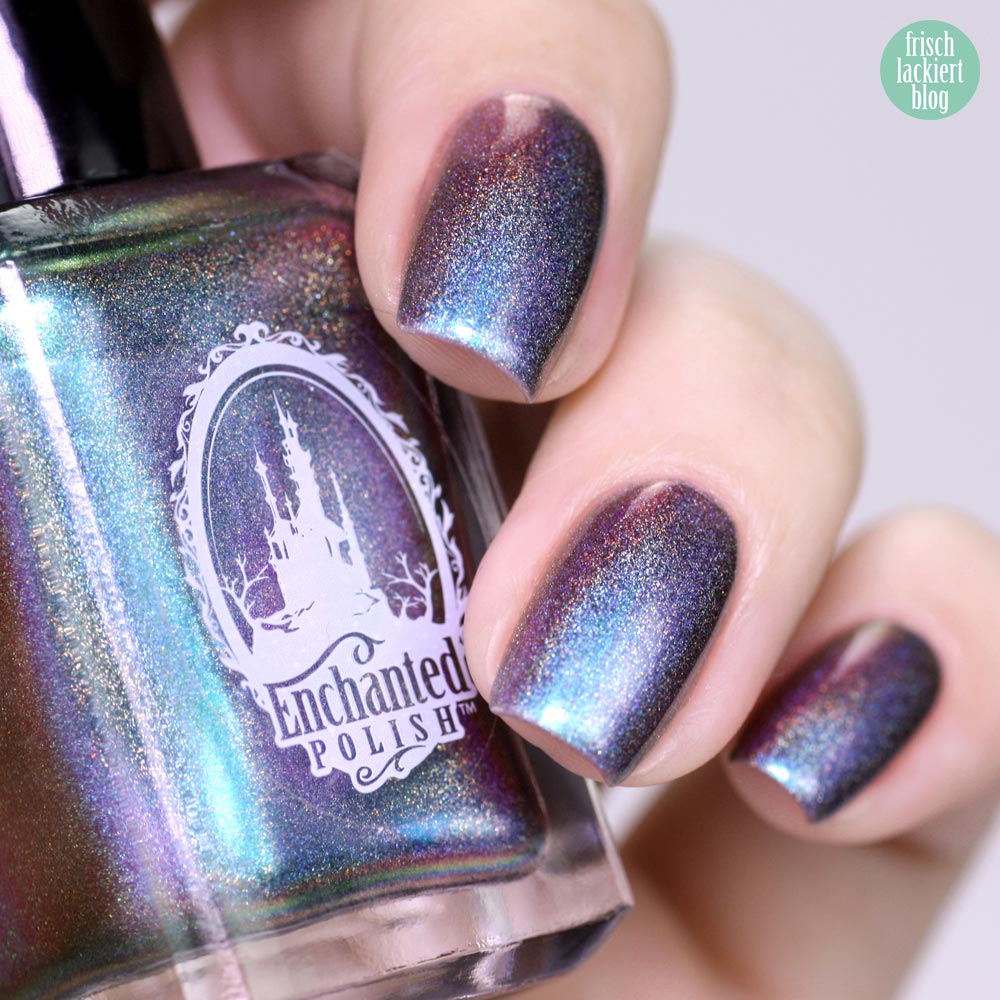 Frischlackiert-Challenge – Holo-Mania – Holo Galaxy Nailart - by frischlackiert