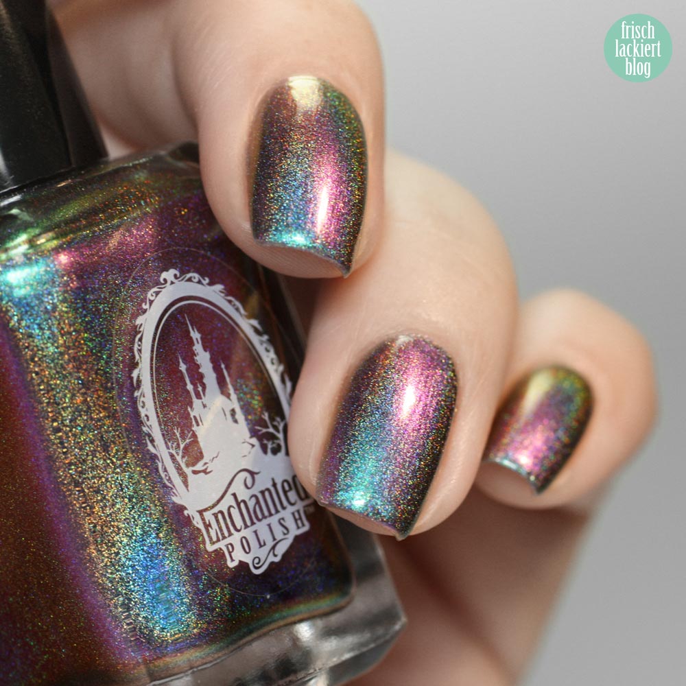 Frischlackiert-Challenge – Holo-Mania – Holo Galaxy Nailart - by frischlackiert
