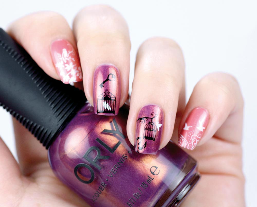 Frischlackiert-Challenge – Vogelfrei – Bird Nailart – by frischlackiert