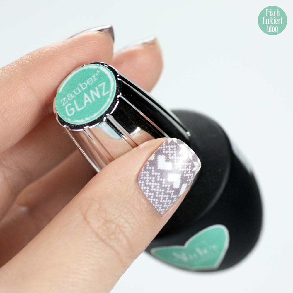 Sticker Gigant Winterfräulein Nailwraps – ANNY friends forever – swatch by frischlackiert