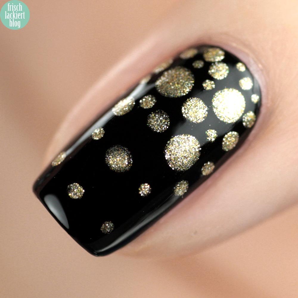Sticker Gigant Goldener Gatsby – Nailwraps – by frischlackiert