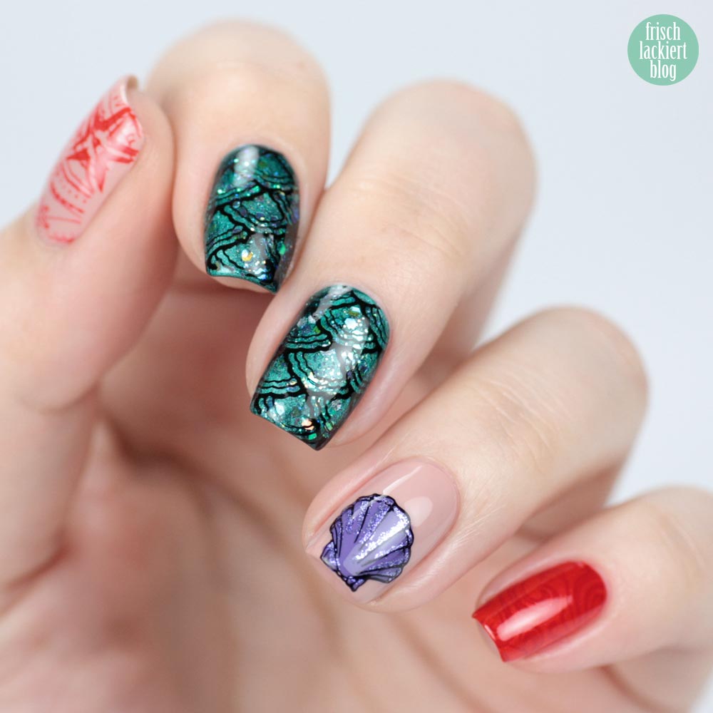 Disney Arielle Nailart – by frischlackiert