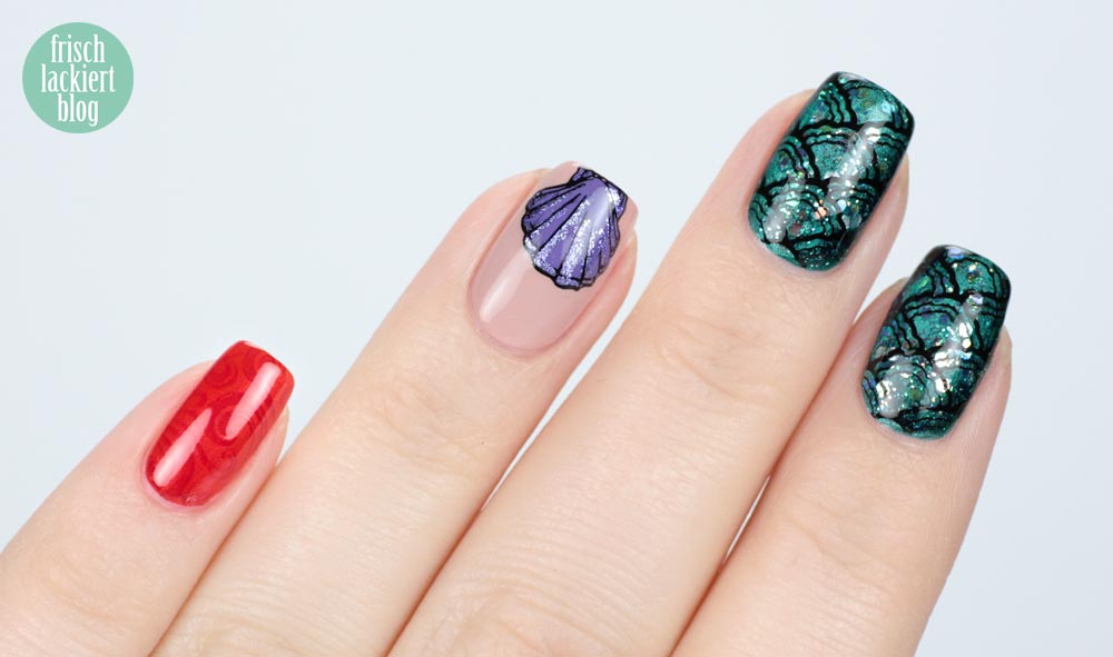 Disney Arielle Nailart – by frischlackiert