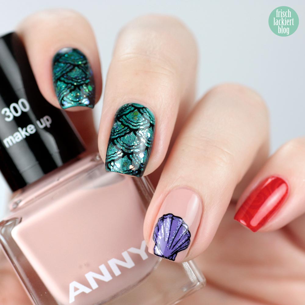 Disney Arielle Nailart – by frischlackiert