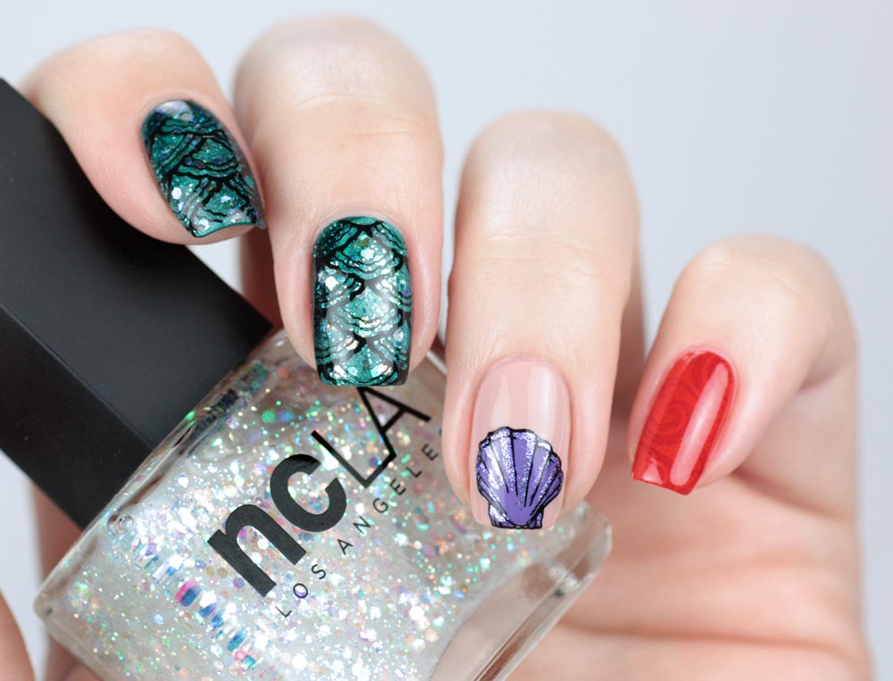 Disney Arielle Nailart – by frischlackiert
