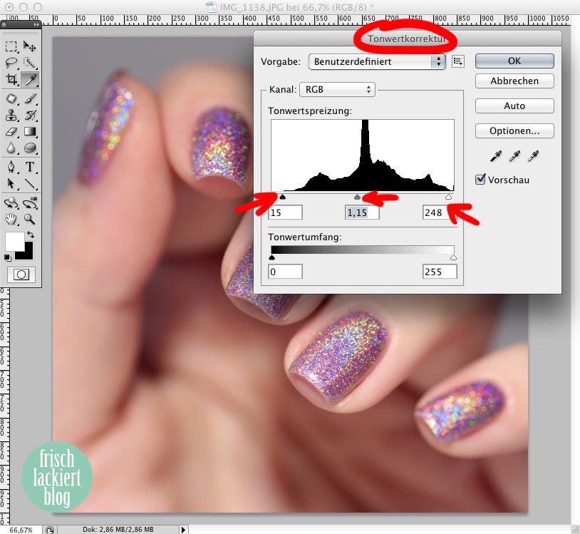 Holografischen Nagellack richtig fotografieren – Blogger Tipps und Tricks – im Photoshop nachbearbeiten – by frischlackiert