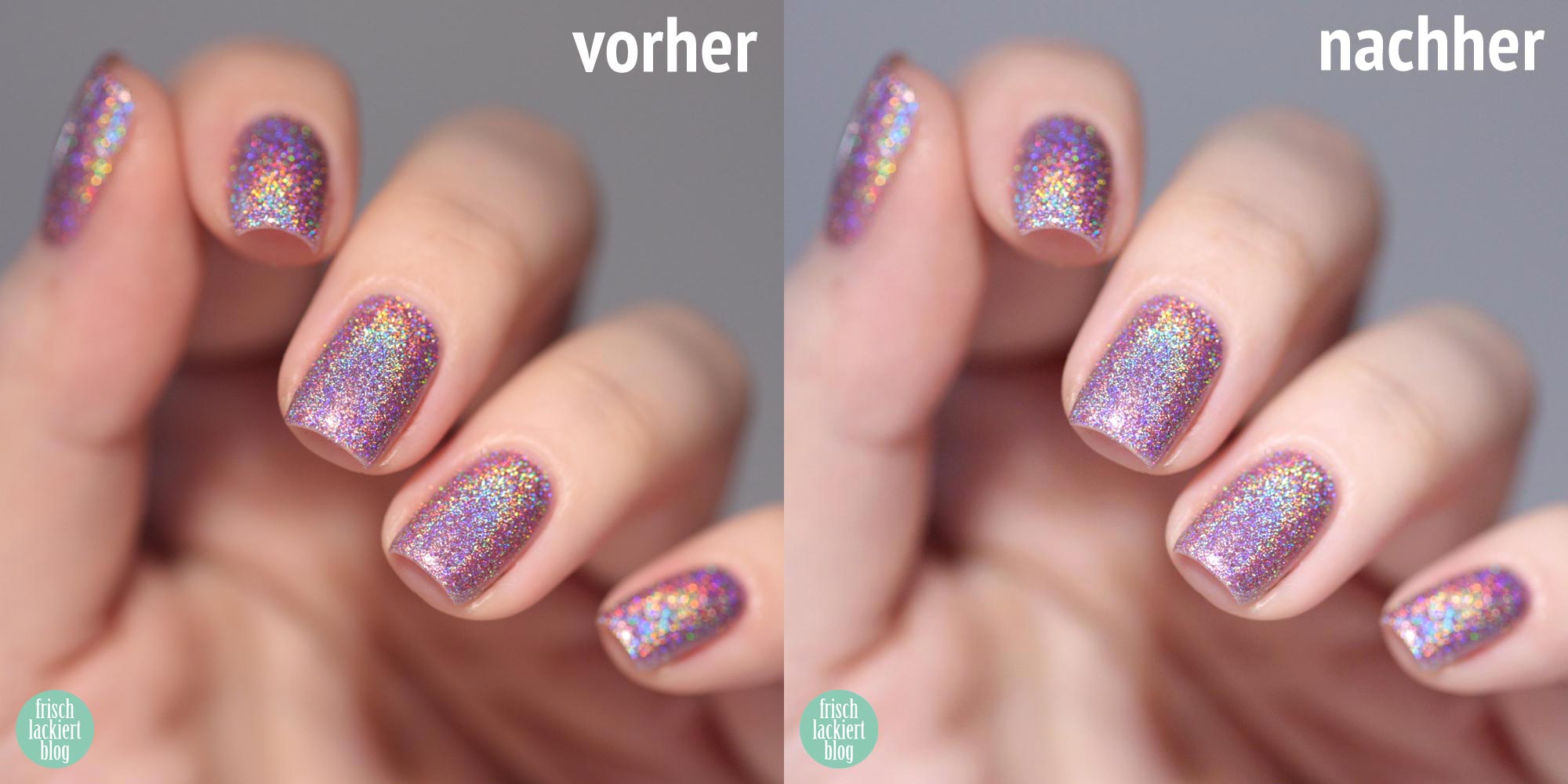 Holografischen Nagellack richtig fotografieren – Blogger Tipps und Tricks – im Photoshop nachbearbeiten – by frischlackiert