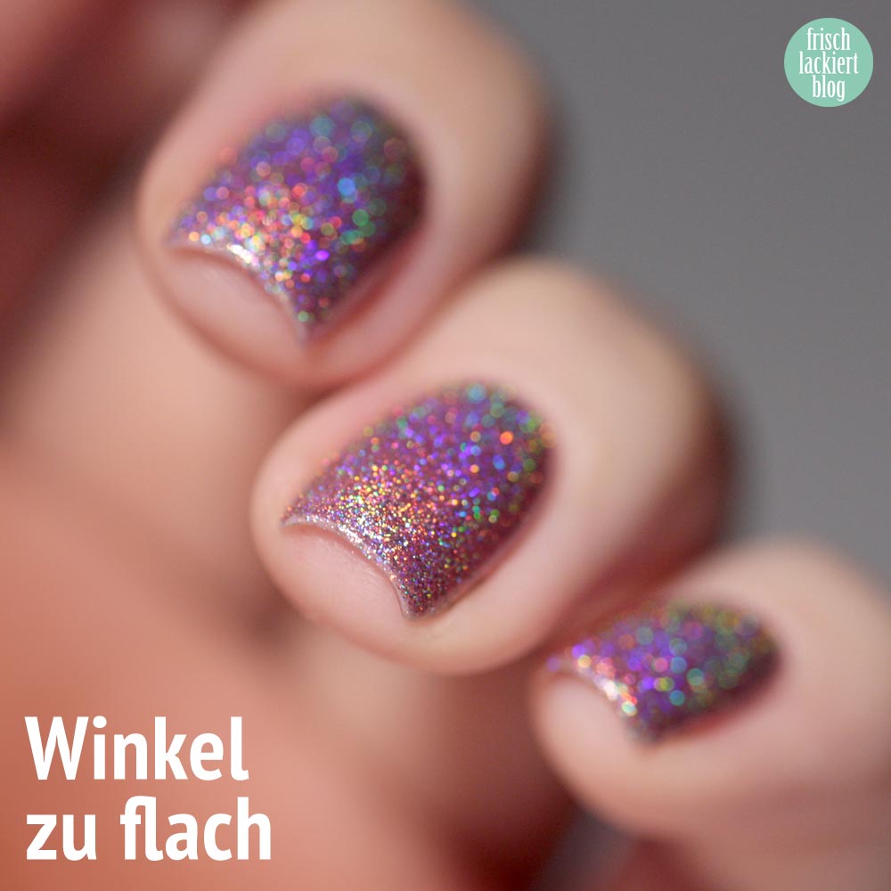 Holografischen Nagellack richtig fotografieren – Blogger Tipps und Tricks – by frischlackiert
