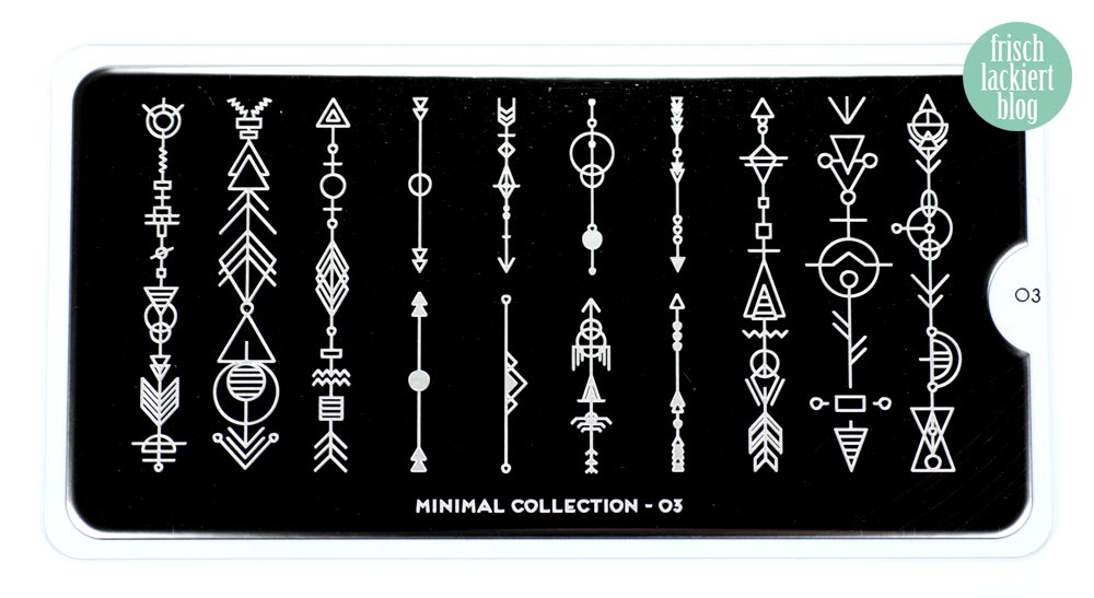 MoYou London Stamping Plate – Minimal Collection 01