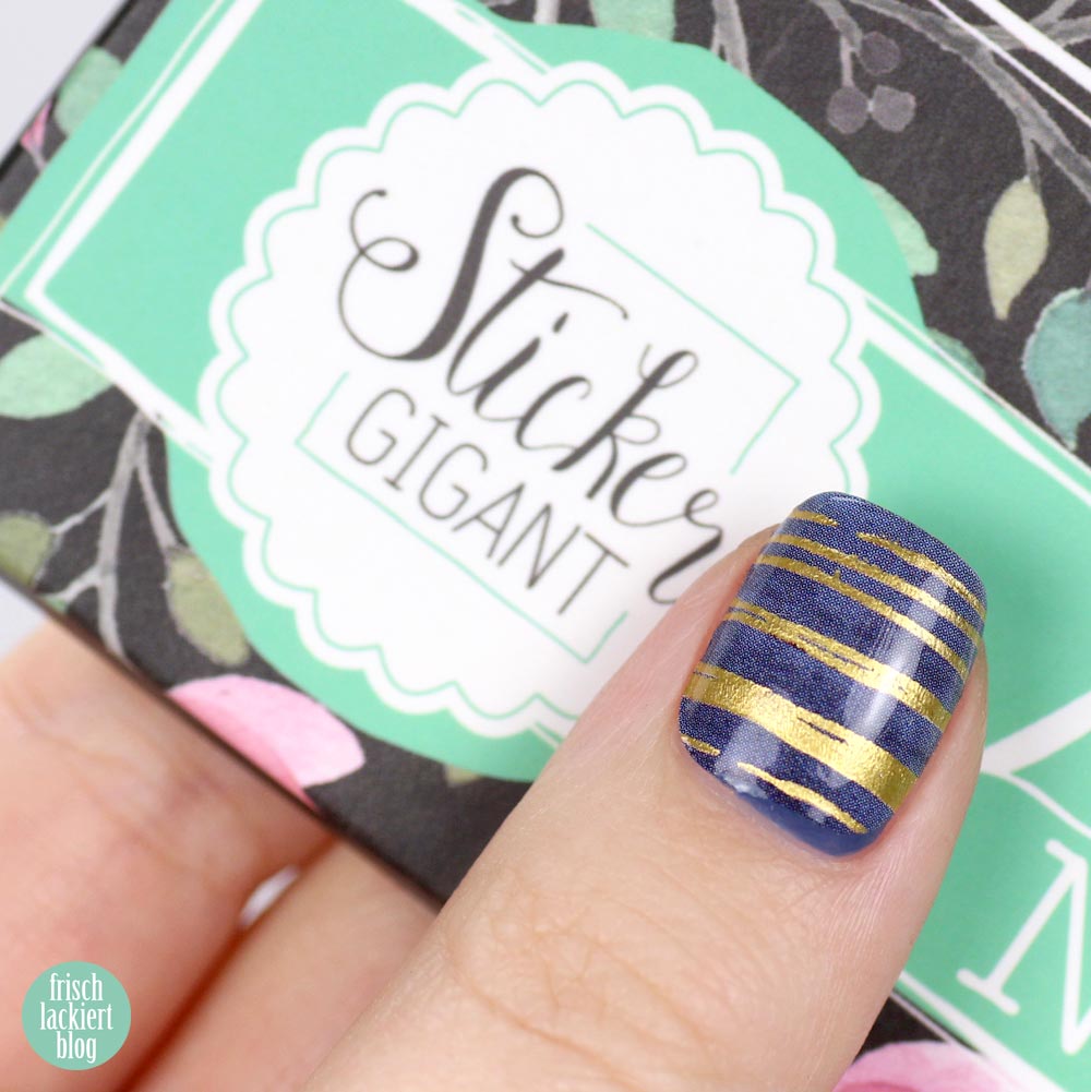 Sticker Gigant Frühlingskollektion 2017 – Goldgranit – Nailwraps – by frischlackiert
