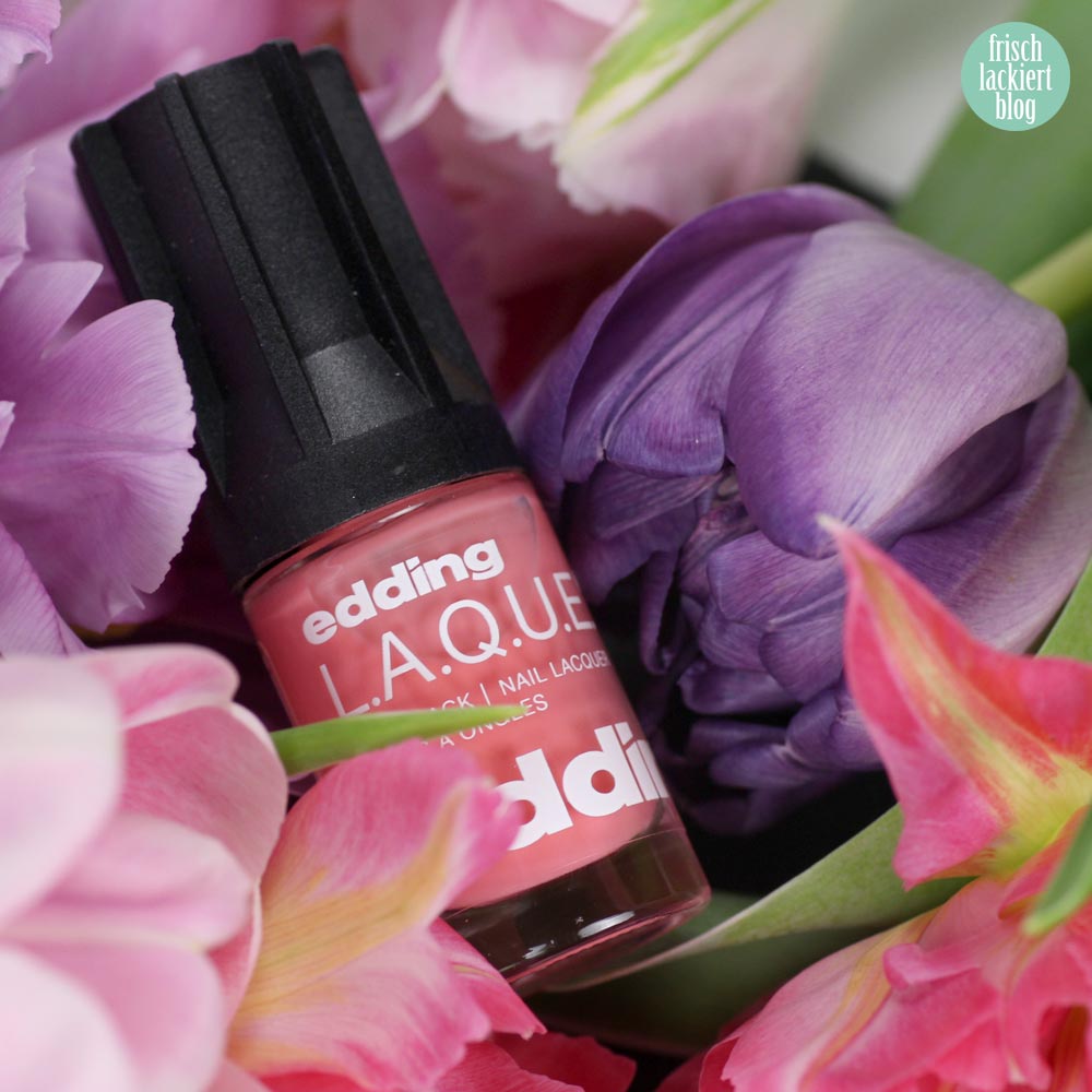 Z.A.R.T. am limit! Die neuen R.I.C.H. P.A.S.T.E.L.S. – pastel peach – edding L.A.Q.U.E. – swatch by frischlackiert