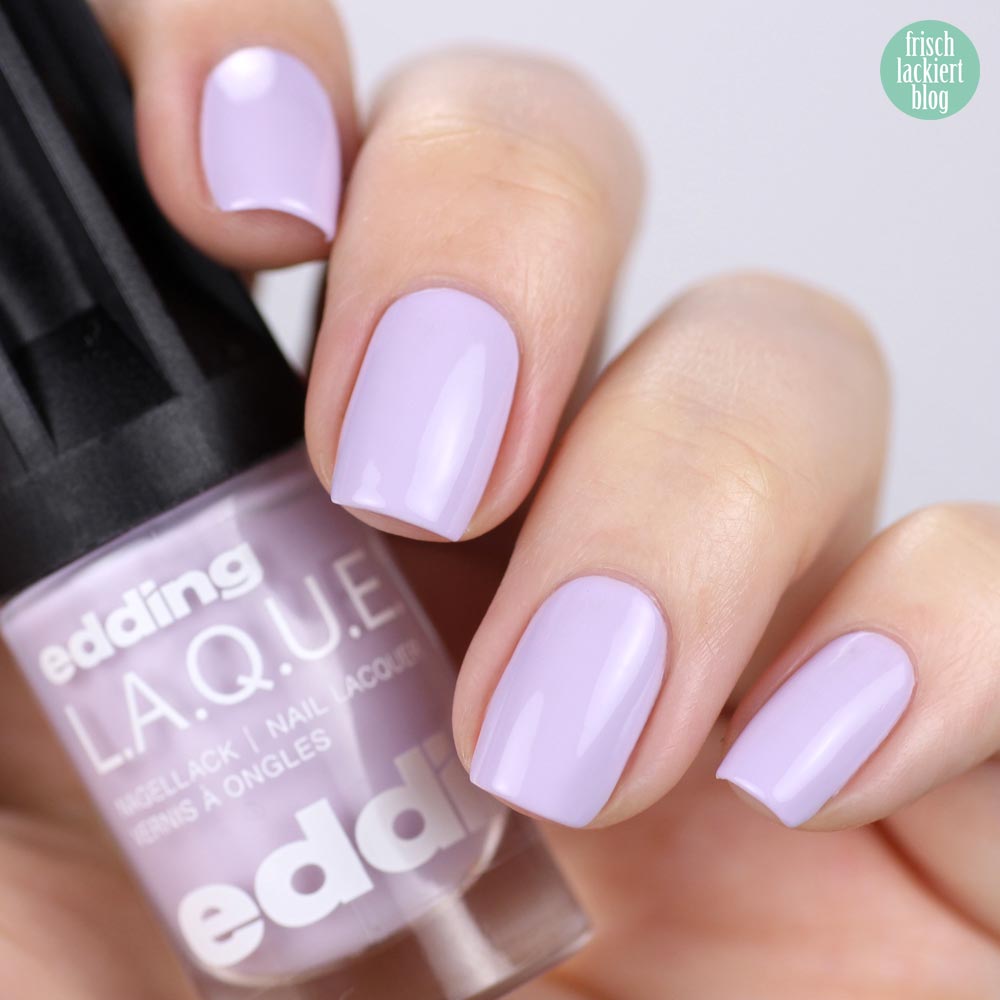 Z.A.R.T. am limit! Die neuen R.I.C.H. P.A.S.T.E.L.S. – candy cotton – edding L.A.Q.U.E. – swatch by frischlackiert