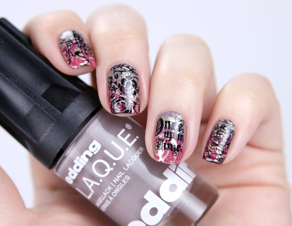 Frischlackiert-Challange - märchen - fairytale nailart tutorial - by frischlackiert