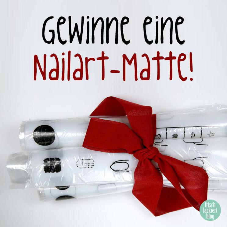 Nailstamping Mat aus Silikon von FBF GmbH – Gewinnspiel – Nailart Matte – by frischlackiert