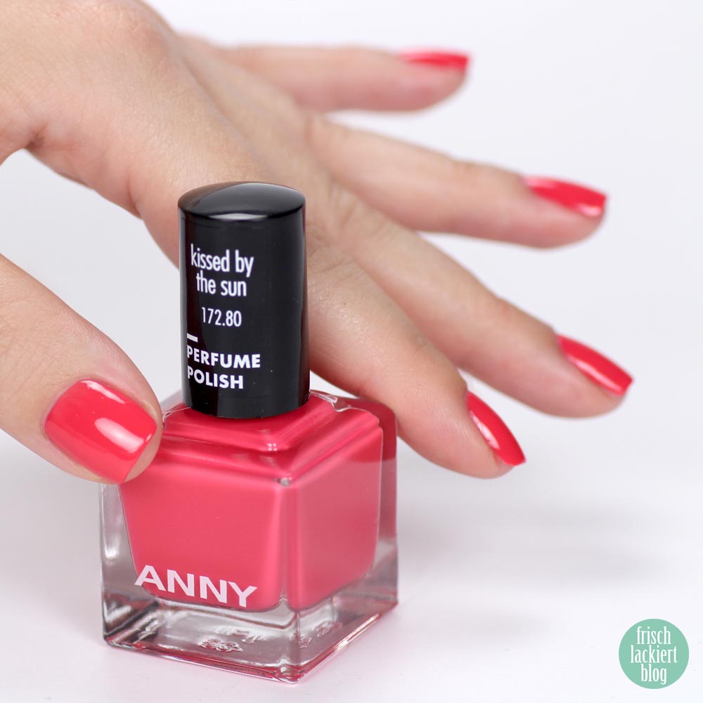 ANNY Perfume Polish – Nagellack mit Duft – kissed by the sun – swatch by frischlackiert