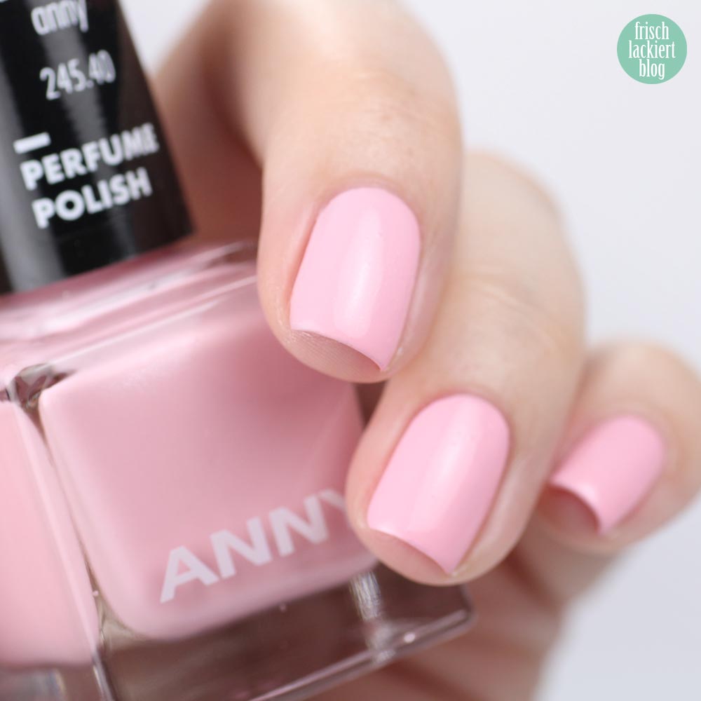 ANNY Perfume Polish – Nagellack mit Duft – mademoiselle anny – swatch by frischlackiert