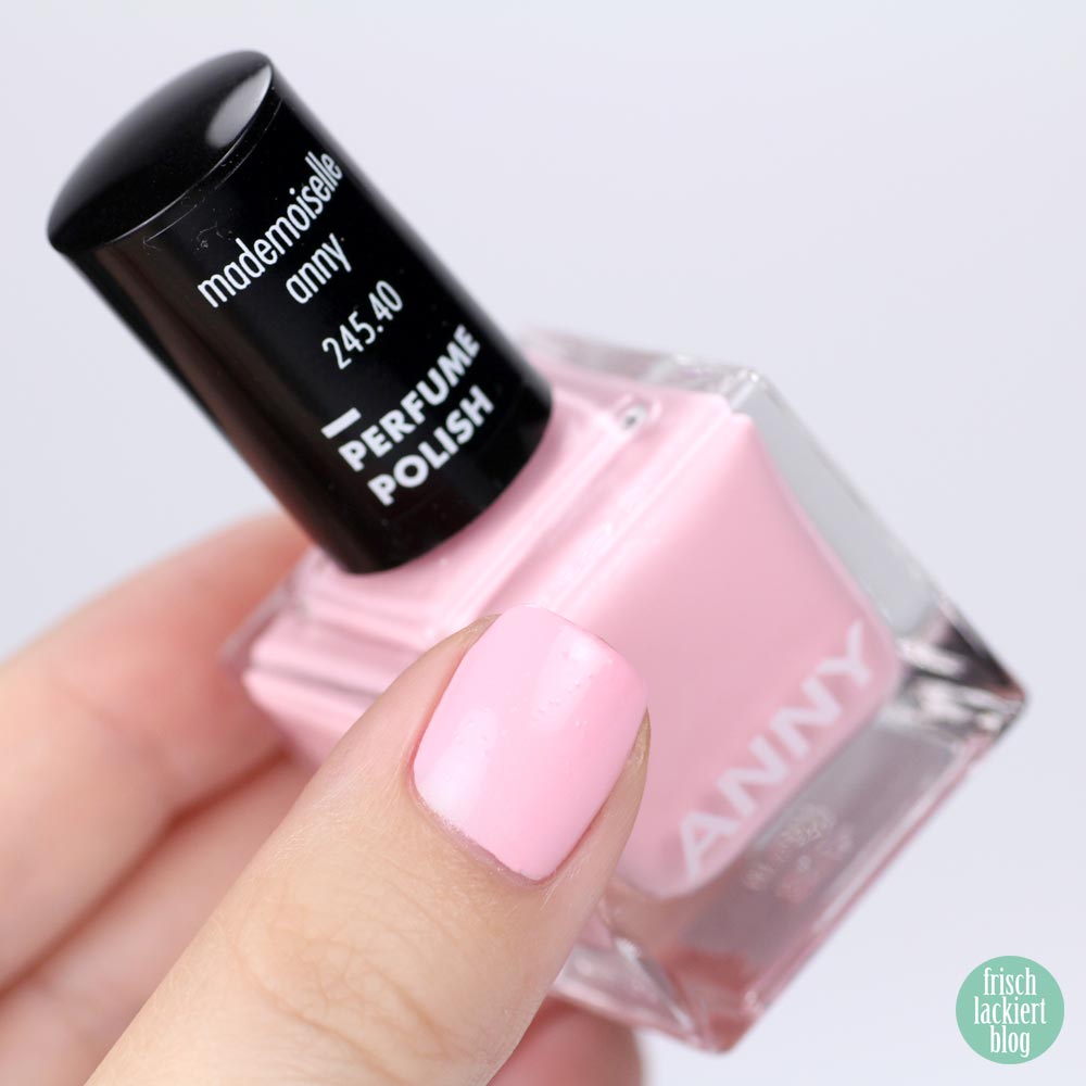 ANNY Perfume Polish – Nagellack mit Duft – mademoiselle anny – swatch by frischlackiert