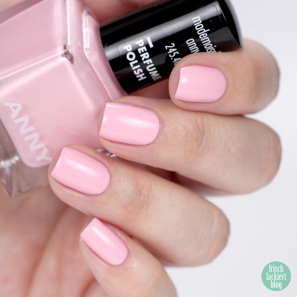 ANNY Perfume Polish – Nagellack mit Duft – mademoiselle anny – swatch by frischlackiert