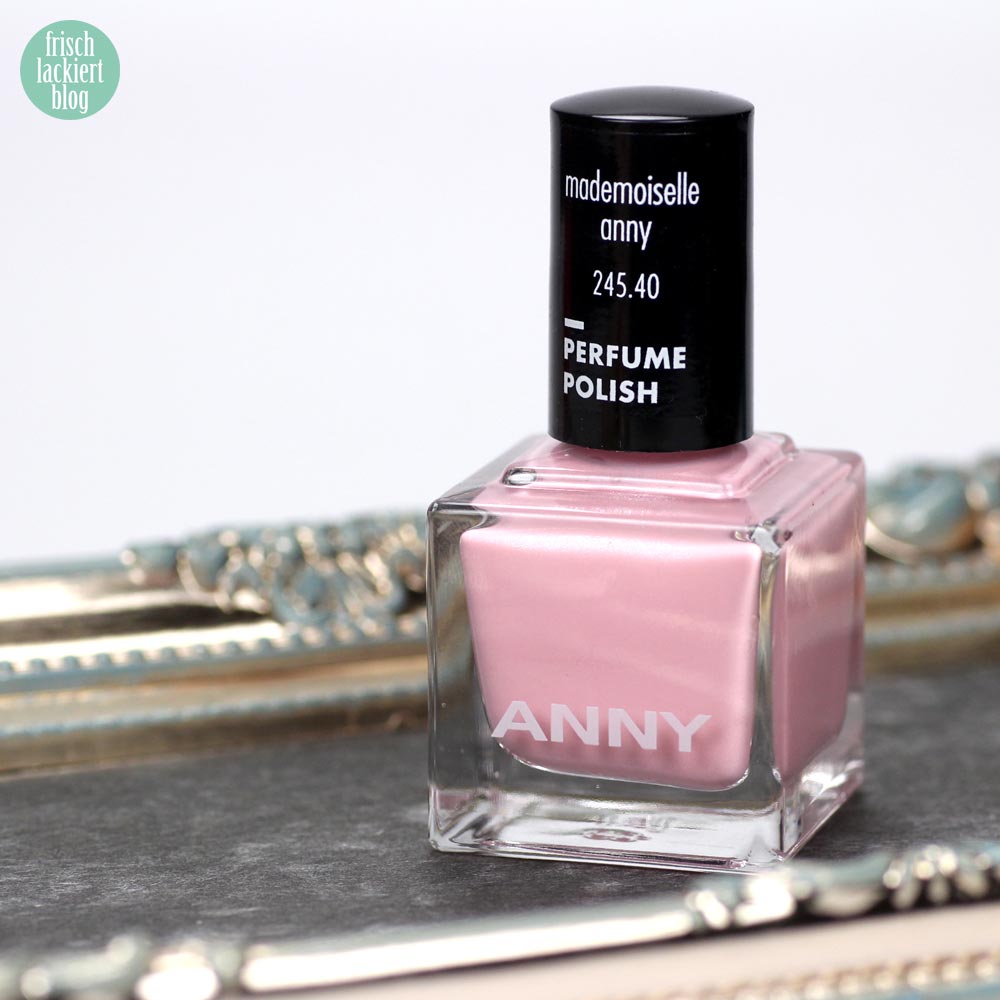 ANNY Perfume Polish – Nagellack mit Duft – mademoiselle anny – swatch by frischlackiert