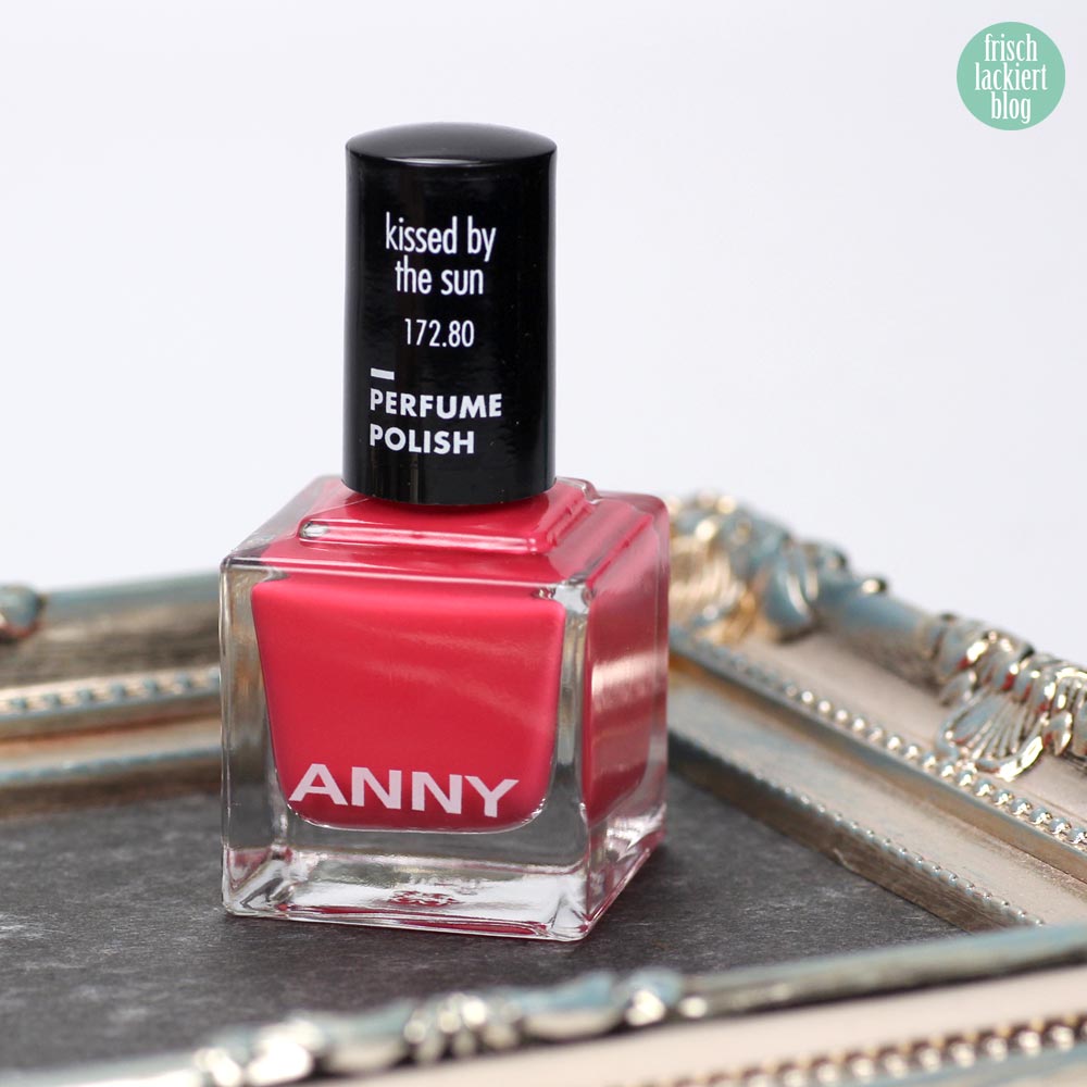 ANNY Perfume Polish – Nagellack mit Duft – kissed by the sun – swatch by frischlackiert