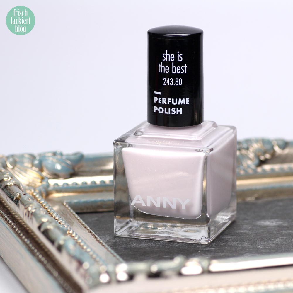 ANNY Perfume Polish – Nagellack mit Duft – she is the best – swatch by frischlackiert