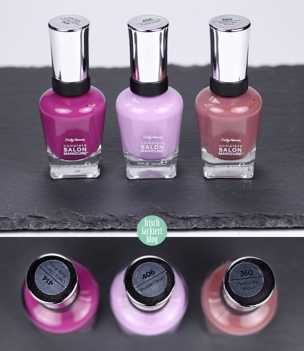 Sally Hansen Color Of The Moment Purple Nailpolish – by frischlackiert