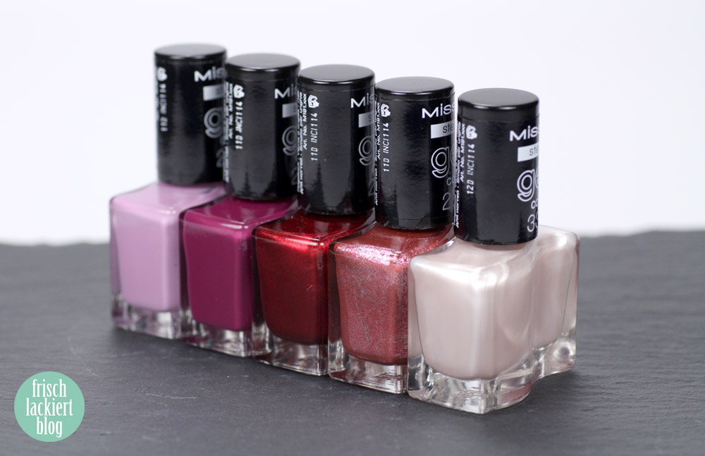 Misslyn Gel Effekt Nagellack - swatch by frischlackiert