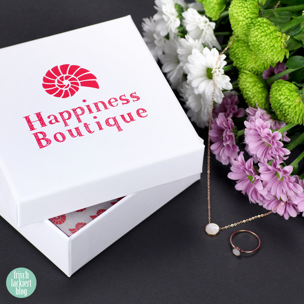 Happyness Boutique Review – Modeschmuck edel, schlicht, minimalistisch – by frischlackiert