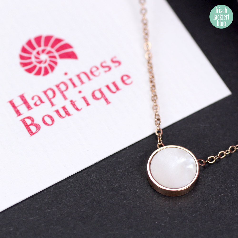 Happyness Boutique Review – Modeschmuck edel, schlicht, minimalistisch – by frischlackiert