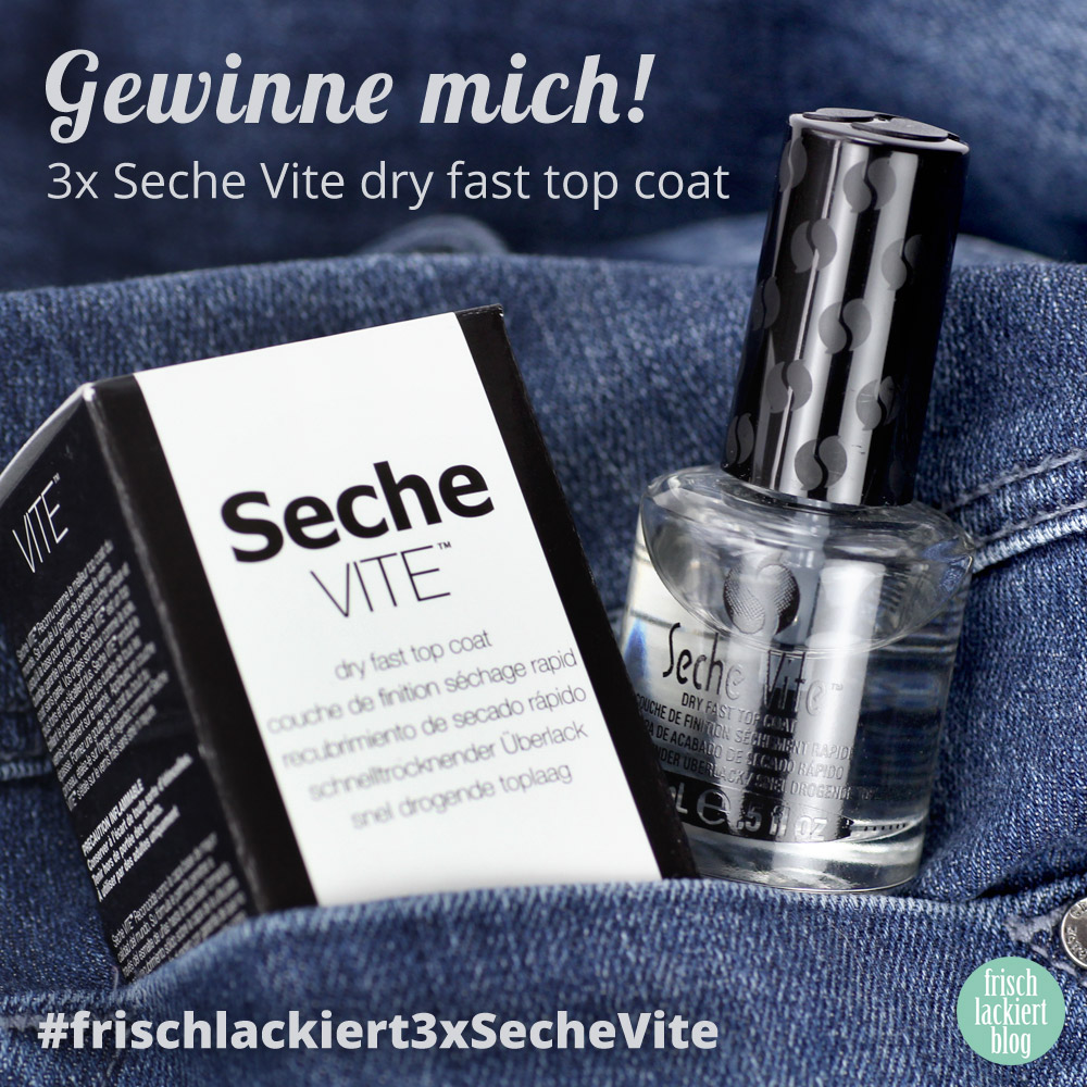 Seche Vite Topcoat jetzt auch in Deutschland – by frischlackiert