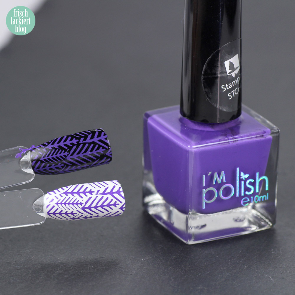 Stamping Nagellack I´m polish von brush-it.com – by frischlackiert